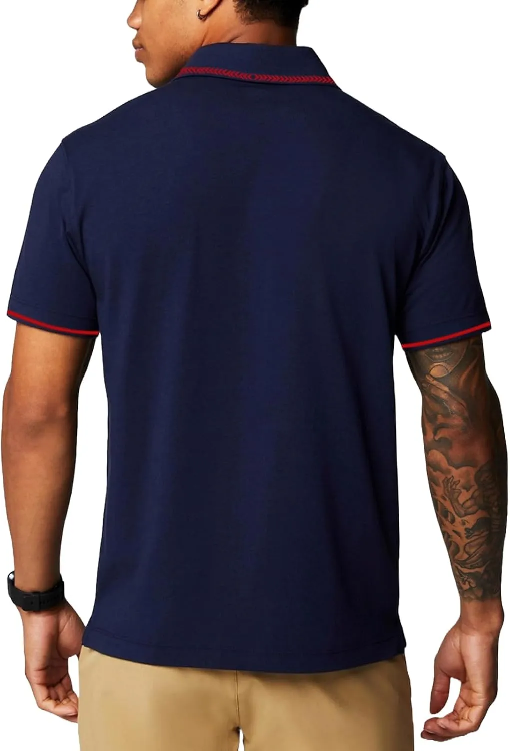 Golf Polo Shirts for Men Short Sleeve Quick Dry Performance Moisture Wicking