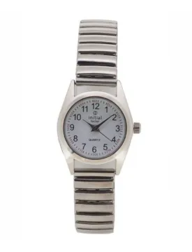 Initial Ladies Flexo Strap Watch