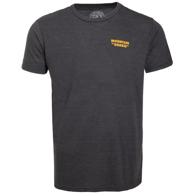 Men's Bison Patch Logo Short Sleeve T-Shirt Classic Fit