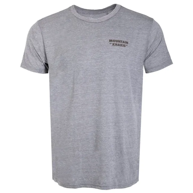 Men's Bison Patch Logo Short Sleeve T-Shirt Classic Fit