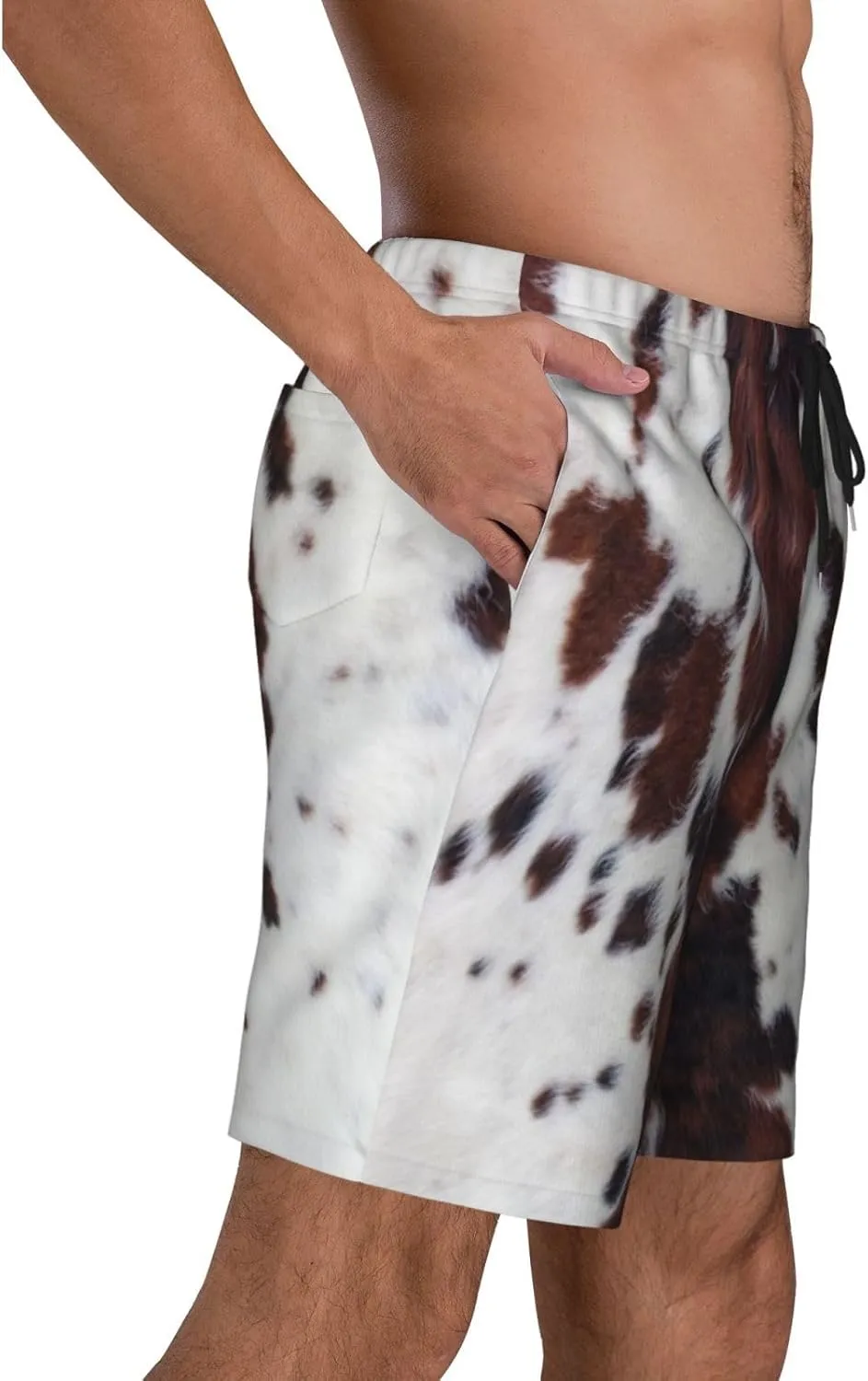 Mens Swim Trunks with Mesh Lining,Quick Dry Swimsuit Board Shorts Beach Pants Swimwear Bathing Suits