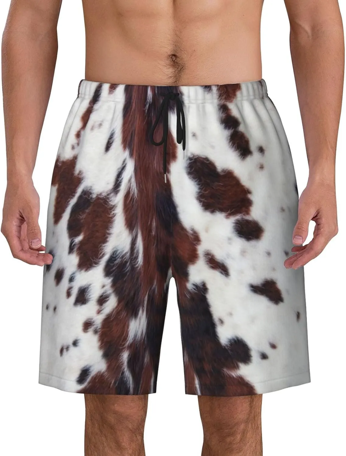 Mens Swim Trunks with Mesh Lining,Quick Dry Swimsuit Board Shorts Beach Pants Swimwear Bathing Suits