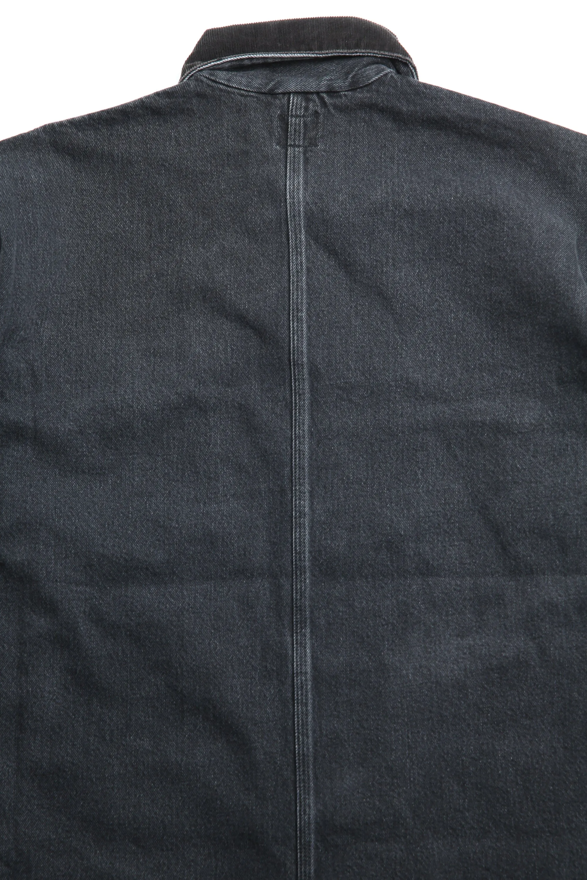 orSlow Loose Fit Coverall - Black Denim Stone D61S
