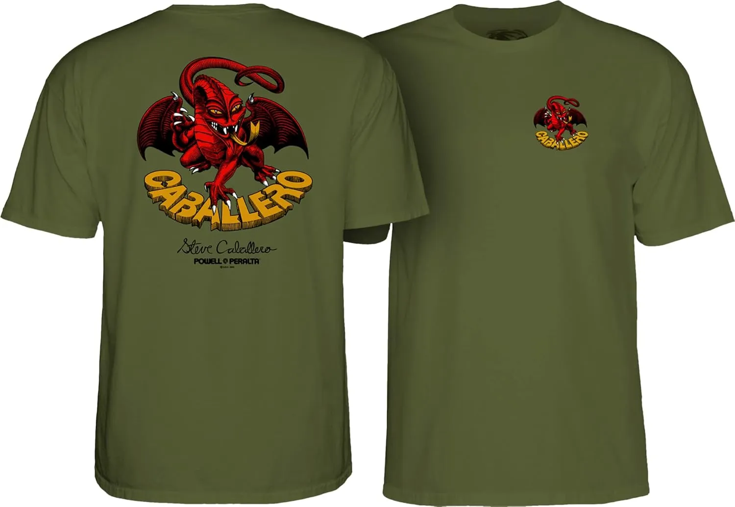 Powell Peralta Steve Caballero Dragon II T-Shirts