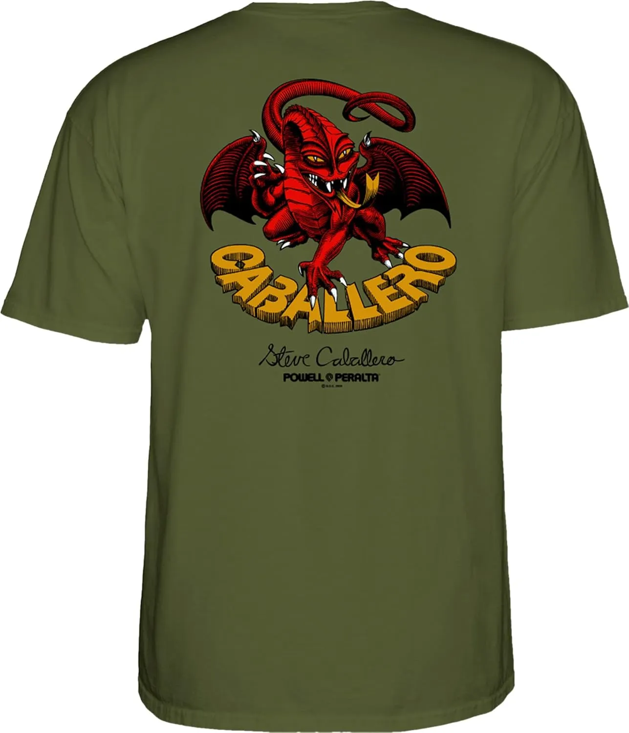 Powell Peralta Steve Caballero Dragon II T-Shirts