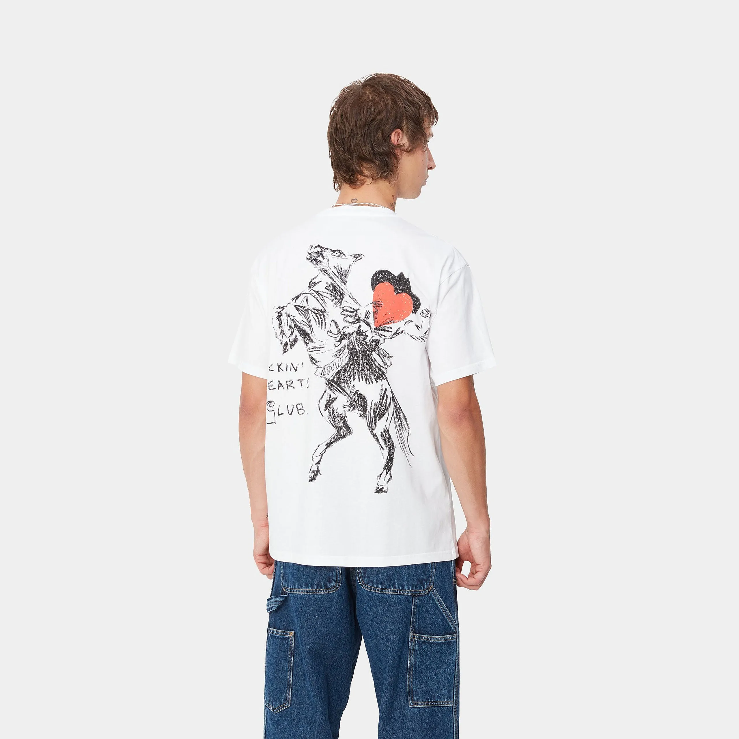 S/S PEPE B.H.C.T.- SHIRT  / CARHARTT WIP / WHITE